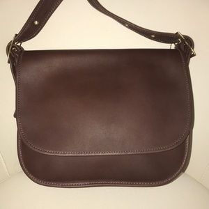 Vintage Coach Saddle Bag. Never Used.